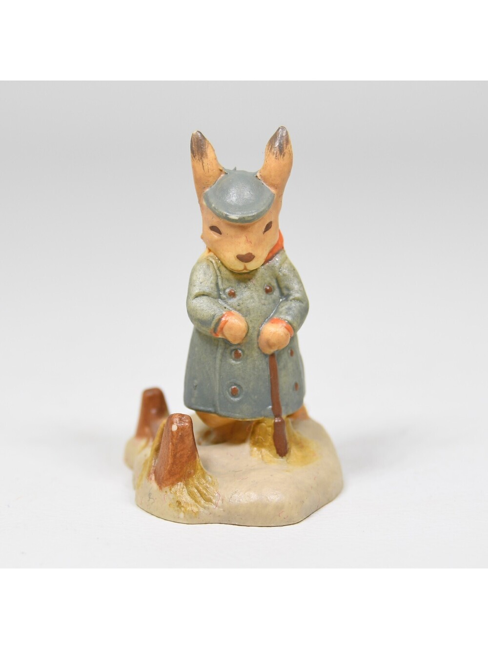Beatrix Potter Old Mr. Rabbit Toriart Anri Miniature Figurine 1984 Vintage Italy